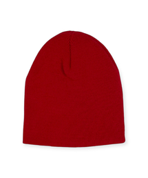 BORN SLIPPY（ボーンスリッピー）の「Basic Short Beanie (Red)（ニットキャップ/ビーニー）」