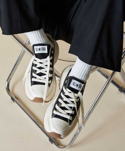 CONVERSE（コンバース）の「CONVERSE/コンバース ALL STAR SURGETRAINER OX[23.0~25.0cm]限定展開/オールスター サージトレイナー オックスフォード ローカット スニーカー（スニーカー・レディース・ブラック・23.0cm/25.0cm/24.0cm）」の7枚目の写真