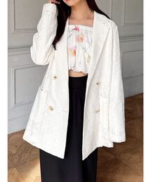 RESEXXY | レースミディジャケット(テーラードジャケット)