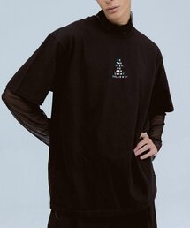 BBYB（ビービーワイビー）の「(ユニセックス) オールドボーイ オーバーサイズ Tシャツ (ブラック)（Tシャツ/カットソー）」