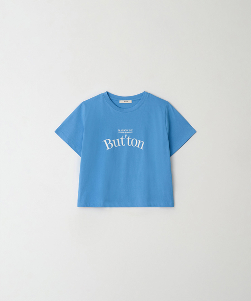 BUT'TON(ボッタン)の「Logo Crop T-Shirts (SkyBlue)(Tシャツ/カットソー・レディース・その他・FREE)」の5枚目の写真