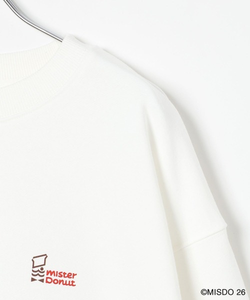 LEPSIM（レプシィム）の「【Mister Donut】フォトクルースウェット　627323（スウェット・レディース・ブラック/オフホワイト・FREE）」の17枚目の写真