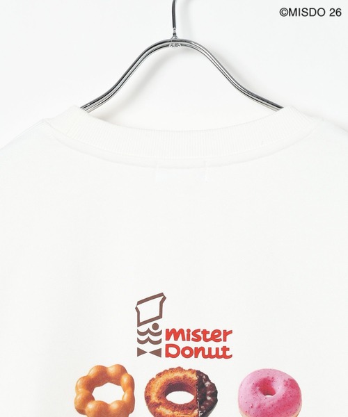 LEPSIM（レプシィム）の「【Mister Donut】フォトクルースウェット　627323（スウェット・レディース・ブラック/オフホワイト・FREE）」の20枚目の写真