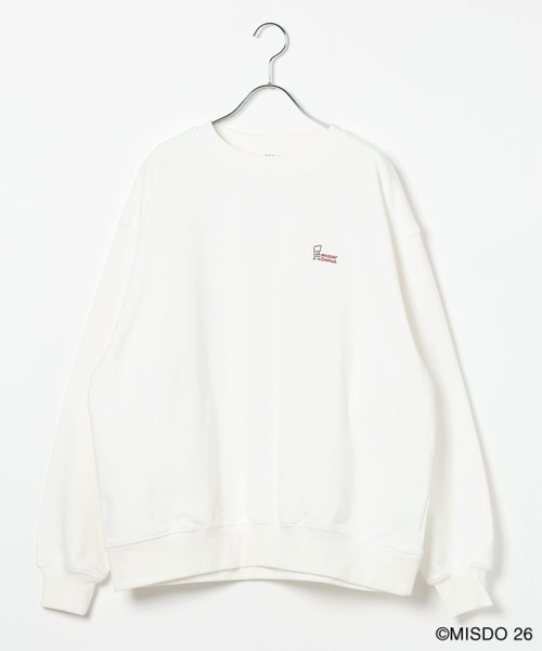 LEPSIM（レプシィム）の「【Mister Donut】フォトクルースウェット　627323（スウェット・レディース・ブラック/オフホワイト・FREE）」の12枚目の写真