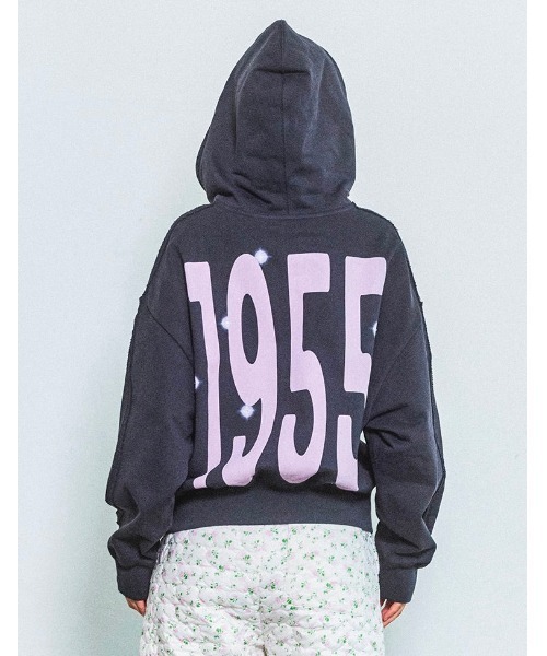 Little sunny bite（リトルサニーバイト）の「littlesunnybite/リトルサニーバイト/DISNEY lady&tramp zip hoodie（パーカー・レディース・ホワイト/ブラック・S/M）」の4枚目の写真