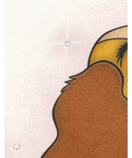 Little sunny bite（リトルサニーバイト）の「littlesunnybite/リトルサニーバイト/DISNEY lady&tramp zip hoodie（パーカー・レディース・ホワイト/ブラック・S/M）」の9枚目の写真