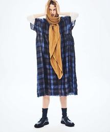 Honnete（オネット）の「[Honnete] S/SLV Side Gathered Dress（ワンピース）」