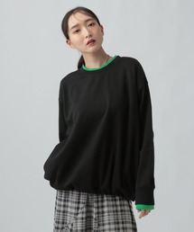 LEPSIM | 配色リブプルオーバー 639509(Tシャツ/カットソー)