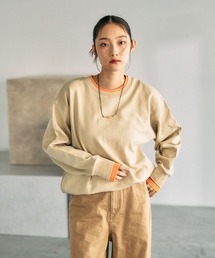 LEPSIM | 配色リブプルオーバー　639509(Tシャツ/カットソー)