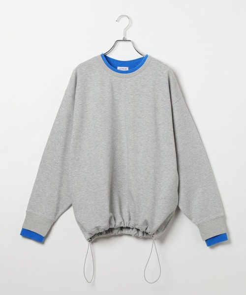 LEPSIM(レプシィム)の「配色リブプルオーバー 639509(Tシャツ/カットソー・レディース・ベージュ系その他/ブルー系その他/グレー/ブラック系その他・FREE)」の7枚目の写真