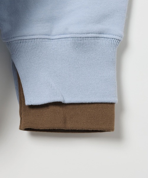 LEPSIM(レプシィム)の「配色リブプルオーバー 639509(Tシャツ/カットソー・レディース・ベージュ系その他/ブルー系その他/グレー/ブラック系その他・FREE)」の5枚目の写真