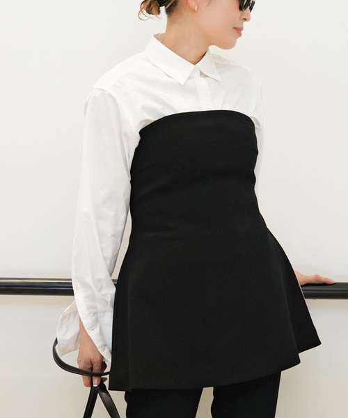 Deuxieme Classe（ドゥーズィエムクラス）の「DRESS  FIT シャツ（シャツ/ブラウス・レディース・サックスブルー/ホワイト・FREE）」の9枚目の写真