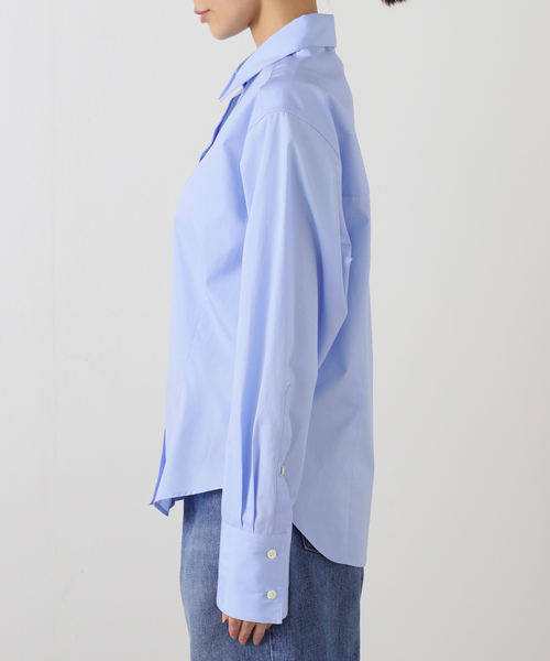 Deuxieme Classe（ドゥーズィエムクラス）の「DRESS  FIT シャツ（シャツ/ブラウス・レディース・サックスブルー/ホワイト・FREE）」の18枚目の写真