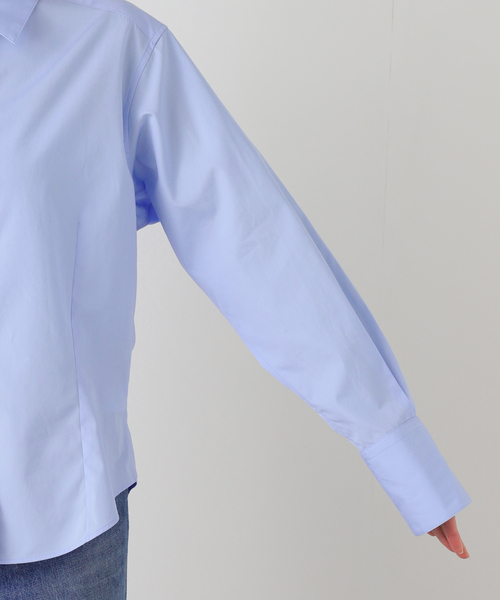 Deuxieme Classe（ドゥーズィエムクラス）の「DRESS  FIT シャツ（シャツ/ブラウス・レディース・サックスブルー/ホワイト・FREE）」の16枚目の写真