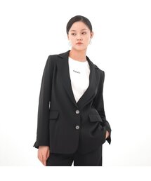 Two Button Single Jacket _Black