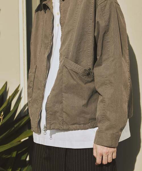 JOURNAL STANDARD（ジャーナルスタンダード）の「Airform / エアフォーム ワーク ブルゾン（その他アウター・メンズ・ブラック/カーキ/ベージュ・MEDIUM/LARGE）」の7枚目の写真