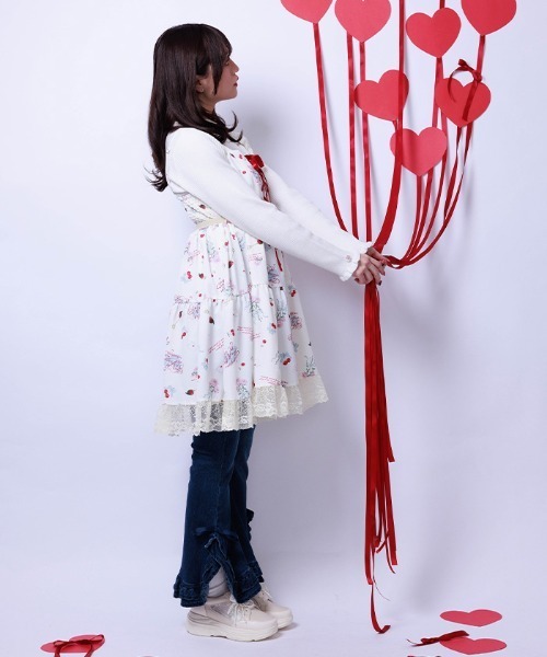 axes femme（アクシーズファム）の「バレンタインプリントチュニック