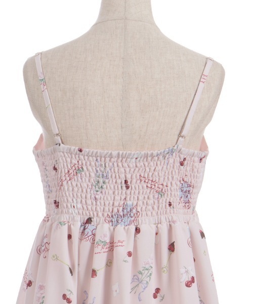 axes femme(アクシーズファム)の「バレンタインプリントチュニック(チュニック・レディース・ピンク/キナリ/ダークブラウン・FREE)」の18枚目の写真