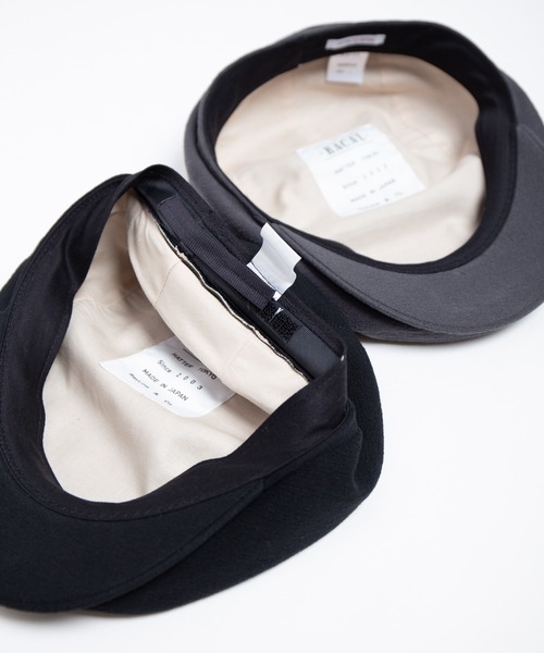RACAL(ラカル)の「Semi-Wide Relax Fit Hunting / セミワイドリラックスフィットハンチング(ハンチング/ベレー帽・メンズ・ブラック/チャコールグレー・MEDIUM/LARGE)」の5枚目の写真