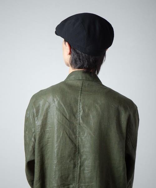 RACAL(ラカル)の「Semi-Wide Relax Fit Hunting / セミワイドリラックスフィットハンチング(ハンチング/ベレー帽・メンズ・ブラック/チャコールグレー・MEDIUM/LARGE)」の18枚目の写真