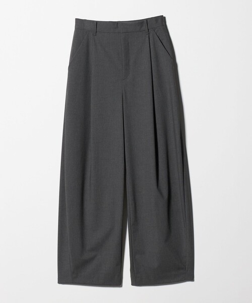 BEAUTY&YOUTH UNITED ARROWS(ビューティーアンドユースユナイテッドアローズ)の「タック カーブパンツ ウォッシャブル(その他パンツ・レディース・モカ/その他1/ダークグレー・XS/S/M)」の16枚目の写真