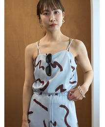 emmi（エミ）の「サテンドロストキャミソール【セットアップ対応】（キャミソール）」
