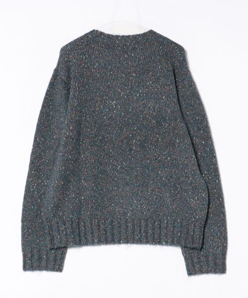 BANKS（バンクス）の「CREW / BANKS JOURNAL(バンクスジャーナル)スタンダードシルエット長袖ニットセーター（ニット/セーター・メンズ・マスタード/ネイビー・MEDIUM/LARGE）」の3枚目の写真