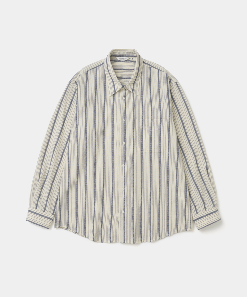UNIFORM BRIDGE(ユニフォームブリッジ)の「ethnic stripe shirt ivory(シャツ/ブラウス・メンズ・その他・SMALL/MEDIUM/LARGE/X-LARGE/XX-LARGE)」の1枚目の写真