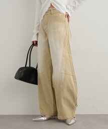 mystic | 【2サイズ展開】バレルBIGデニム(デニムパンツ)