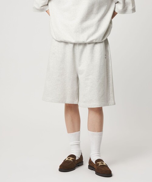 CITEN（シテン）の「＜CITEN＞スウェットショーツ（スウェットパンツ・メンズ・ブラック/ライトグレー・L/M）」の7枚目の写真