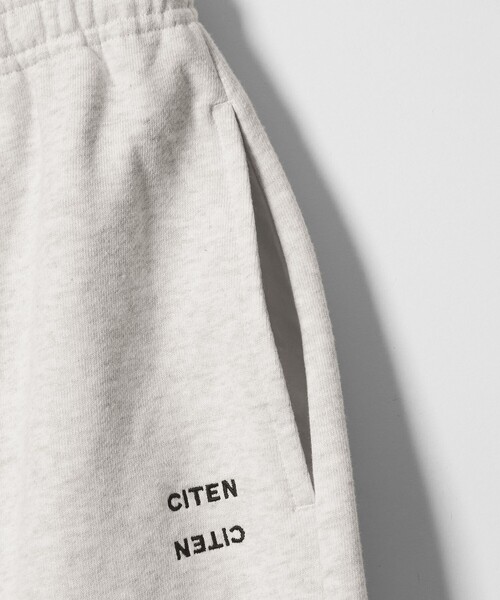 CITEN（シテン）の「＜CITEN＞スウェットショーツ（スウェットパンツ・メンズ・ブラック/ライトグレー・L/M）」の15枚目の写真