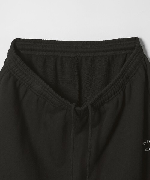 CITEN（シテン）の「＜CITEN＞スウェットショーツ（スウェットパンツ・メンズ・ブラック/ライトグレー・L/M）」の5枚目の写真