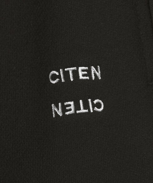 CITEN（シテン）の「＜CITEN＞スウェットショーツ（スウェットパンツ・メンズ・ブラック/ライトグレー・L/M）」の6枚目の写真