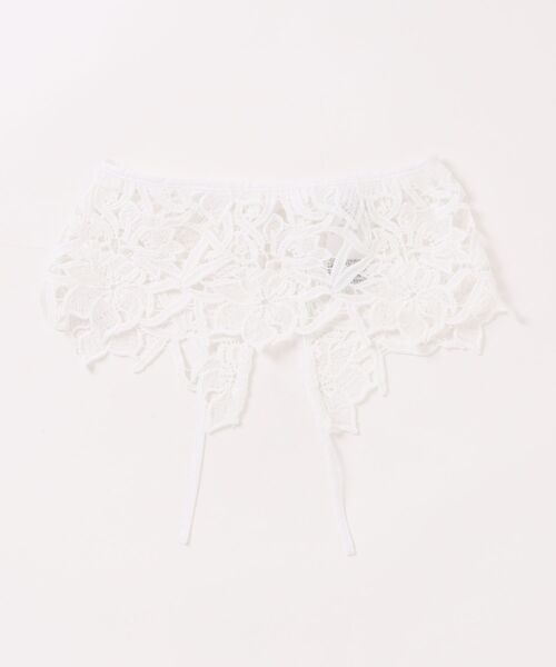 VIS（ビス）の「レース付け衿（バンダナ/スカーフ・レディース・オフホワイト・FREE）」の15枚目の写真
