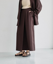 LEPSIM | 《リネンライクドライシリーズ》ラップスカート　638927(スカート)