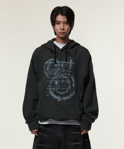 IDWS（アイドンワナセル）の「Countless Bloom Hoodie Charcoal（パーカー・レディース・その他・0/1/2）」の10枚目の写真
