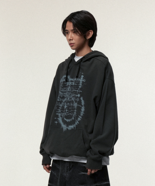 IDWS（アイドンワナセル）の「Countless Bloom Hoodie Charcoal（パーカー・レディース・その他・0/1/2）」の8枚目の写真