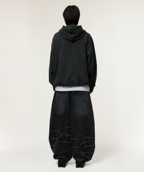 IDWS（アイドンワナセル）の「Countless Bloom Hoodie Charcoal（パーカー・レディース・その他・0/1/2）」の5枚目の写真