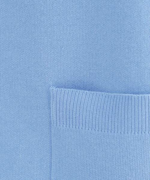 OPAQUE.CLIP（オペークドットクリップ）の「Vネックミドルニットカーディガン【洗濯機OK】（カーディガン/ボレロ・レディース・オフホワイト/ネイビー/ブルー系5/ピンク・40/38/42）」の11枚目の写真