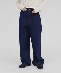 a lit r（ア リトル）の「W Loop Straight Denim（デニムパンツ）」
