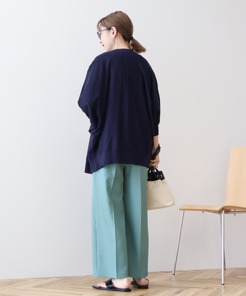 AMERICAN HOLIC(アメリカンホリック)の「【WEB限定】UVカットドルマンカーディガン(カーディガン/ボレロ・レディース・ライトグレー/ブラック/ネイビー/ライトベージュ・FREE)」の12枚目の写真