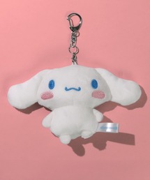 sanrio（サンリオ）の「(SK) 【　sanrio / mojojojo　】手鏡×キーホルダー♪ サンリオキャラクターが勢ぞろい!　ぬいぐるみキーホルダー（キーホルダー）」
