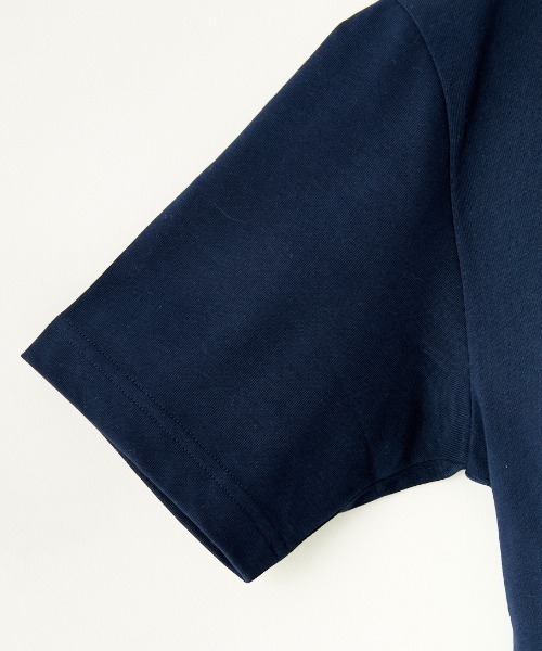 LACOSTE（ラコステ）の「[LACOSTE/ラコステ] ワンポイントロゴ クルーネックポケットTシャツ（Tシャツ/カットソー・レディース・ブラック/ネイビー/ホワイト・3/4/5/6/2）」の12枚目の写真