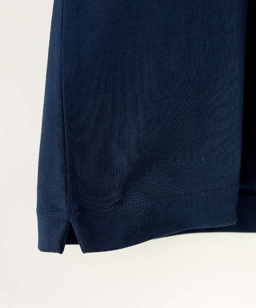 LACOSTE（ラコステ）の「[LACOSTE/ラコステ] ワンポイントロゴ クルーネックポケットTシャツ（Tシャツ/カットソー・レディース・ブラック/ネイビー/ホワイト・3/4/5/6/2）」の13枚目の写真