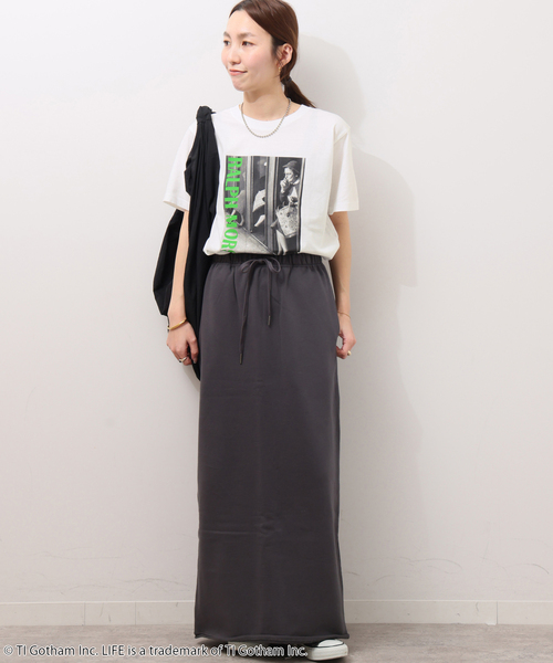 GOOD ROCK SPEED(グッドロックスピード)の「別注【GOOD ROCK SPEED】カラーロゴフォトTEE(Tシャツ/カットソー・レディース・ピンク/グリーン/オレンジ・FREE)」の12枚目の写真