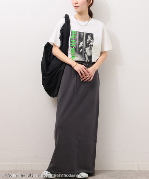 GOOD ROCK SPEED(グッドロックスピード)の「別注【GOOD ROCK SPEED】カラーロゴフォトTEE(Tシャツ/カットソー・レディース・ピンク/グリーン/オレンジ・FREE)」の13枚目の写真