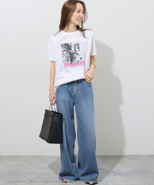 GOOD ROCK SPEED(グッドロックスピード)の「別注【GOOD ROCK SPEED】カラーロゴフォトTEE(Tシャツ/カットソー・レディース・ピンク/グリーン/オレンジ・FREE)」の21枚目の写真