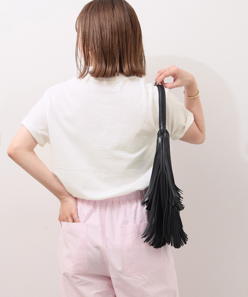 GOOD ROCK SPEED(グッドロックスピード)の「別注【GOOD ROCK SPEED】カラーロゴフォトTEE(Tシャツ/カットソー・レディース・ピンク/グリーン/オレンジ・FREE)」の6枚目の写真