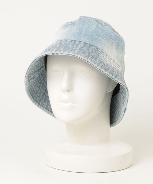 CALIFORNIA OUTFITTERS（カリフォルニア アウトフィッターズ）の「GC 2D20 ウォッシュ加工 デニムハット（ハット・メンズ・ブルー/ブラック/ライトブルー・FREE）」の3枚目の写真