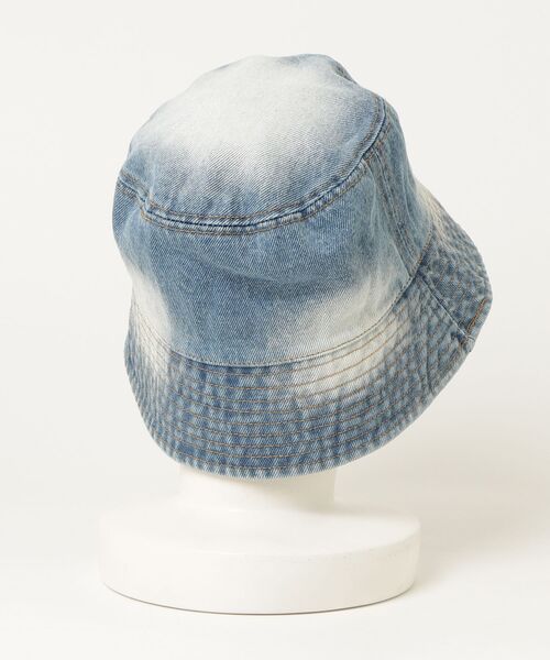 CALIFORNIA OUTFITTERS（カリフォルニア アウトフィッターズ）の「GC 2D20 ウォッシュ加工 デニムハット（ハット・メンズ・ブルー/ブラック/ライトブルー・FREE）」の4枚目の写真